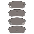 R1 Concepts 2551-2400-00 Disc Brake Pad Set - Front - view 3