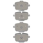 R1 Concepts 2552-1850-00 Disc Brake Pad Set - Rear - view 3