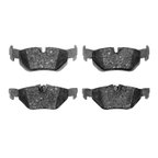 R1 Concepts 2600-1267-00 Disc Brake Pad Set - Rear - view 1