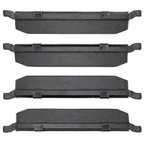 R1 Concepts 2600-1307-00 Disc Brake Pad Set - Rear - view 2