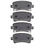 R1 Concepts 2600-1430-00 Disc Brake Pad Set - Rear - view 3