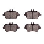 R1 Concepts 2600-1646-00 Disc Brake Pad Set - Rear - view 1