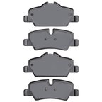 R1 Concepts 2600-1800-00 Disc Brake Pad Set - Rear - view 3
