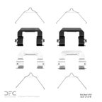 Dynamite Friction 340-21018 Disc Brake Hardware Kit - Front - view 2