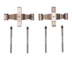 Dynamite Friction 340-21021 Disc Brake Hardware Kit - Front - view 1