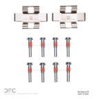 Dynamite Friction 340-31026 Disc Brake Hardware Kit - Front - view 2