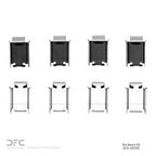 Dynamic Friction 340-40035 Disc Brake Hardware Kit - Front or Rear - view 2