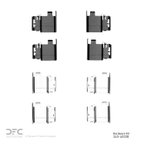 Dynamic Friction 340-40038 Disc Brake Hardware Kit - Rear - view 2