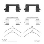 Dynamite Friction 340-46018 Disc Brake Hardware Kit - Front - view 2