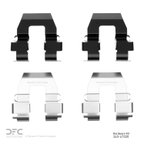 Dynamic Friction 340-47020 Disc Brake Hardware Kit - Rear - view 2