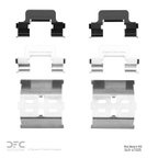 Dynamic Friction 340-47025 Disc Brake Hardware Kit - Rear - view 2