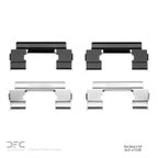 Dynamic Friction 340-47030 Disc Brake Hardware Kit - Front - view 2