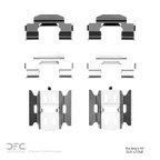 Dynamite Friction 340-47048 Disc Brake Hardware Kit - Rear - view 2