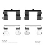 Dynamite Friction 340-47066 Disc Brake Hardware Kit - Front - view 2