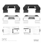 Dynamic Friction 340-52004 Disc Brake Hardware Kit - Front - view 2