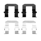 Dynamite Friction 340-52013 Disc Brake Hardware Kit - Rear - view 1