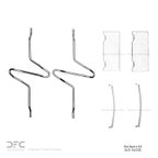 Dynamite Friction 340-54035 Disc Brake Hardware Kit - Front - view 2