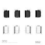 Dynamite Friction 340-54069 Disc Brake Hardware Kit - Rear - view 2