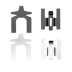 Dynamic Friction 340-54077 Disc Brake Hardware Kit - Front - view 1