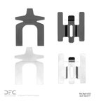 Dynamic Friction 340-54077 Disc Brake Hardware Kit - Front - view 2