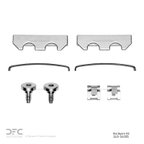 Dynamite Friction 340-56005 Disc Brake Hardware Kit - Front - view 2