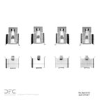 Dynamic Friction 340-59007 Disc Brake Hardware Kit - Front - view 2