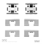 Dynamic Friction 340-59010 Disc Brake Hardware Kit - Rear - view 2
