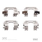 Dynamite Friction 340-59014 Disc Brake Hardware Kit - Front - view 2