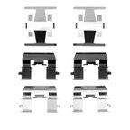 Dynamite Friction 340-59016 Disc Brake Hardware Kit - Front - view 1