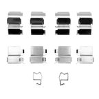 Dynamic Friction 340-59025 Disc Brake Hardware Kit - Front - view 1
