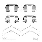 Dynamite Friction 340-59033 Disc Brake Hardware Kit - Front - view 2
