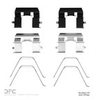 Dynamic Friction 340-59046 Disc Brake Hardware Kit - Front - view 2