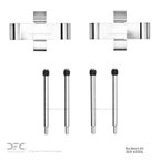 Dynamic Friction 340-63024 Disc Brake Hardware Kit - Rear - view 2