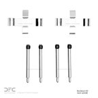 Dynamic Friction 340-63030 Disc Brake Hardware Kit - Front or Rear - view 2