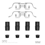 Dynamic Friction 340-63065 Disc Brake Hardware Kit - Rear - view 2