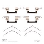 Dynamite Friction 340-67018 Disc Brake Hardware Kit - Front - view 2