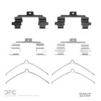 Dynamic Friction 340-67029 Disc Brake Hardware Kit - Front - view 2