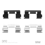Dynamite Friction 340-67030 Disc Brake Hardware Kit - Front - view 2