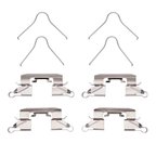 Dynamic Friction 340-67043 Disc Brake Hardware Kit - Front - view 1