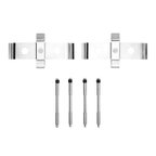 Dynamic Friction 340-72009 Disc Brake Hardware Kit - Front - view 1