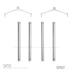 Dynamic Friction 340-72011 Disc Brake Hardware Kit - Rear - view 2