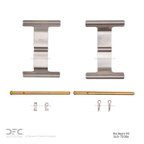 Dynamic Friction 340-75006 Disc Brake Hardware Kit - Front - view 2