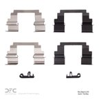 Dynamic Friction 340-76054 Disc Brake Hardware Kit - Front - view 2