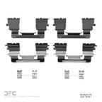 Dynamic Friction 340-76061 Disc Brake Hardware Kit - Front - view 2
