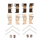 Dynamite Friction 340-76062 Disc Brake Hardware Kit - Front - view 1
