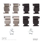 Dynamic Friction 340-76067 Disc Brake Hardware Kit - Rear - view 2