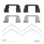 Dynamite Friction 340-76070 Disc Brake Hardware Kit - Front - view 2