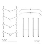 Dynamic Friction 340-76074 Disc Brake Hardware Kit - Front - view 2