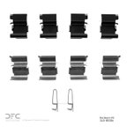 Dynamic Friction 340-80006 Disc Brake Hardware Kit - Front - view 2