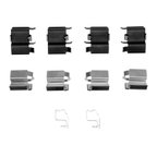 Dynamic Friction 340-80025 Disc Brake Hardware Kit - Front - view 1